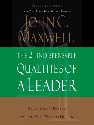 cover image of The 21 Indispensable Qualities of a Leader